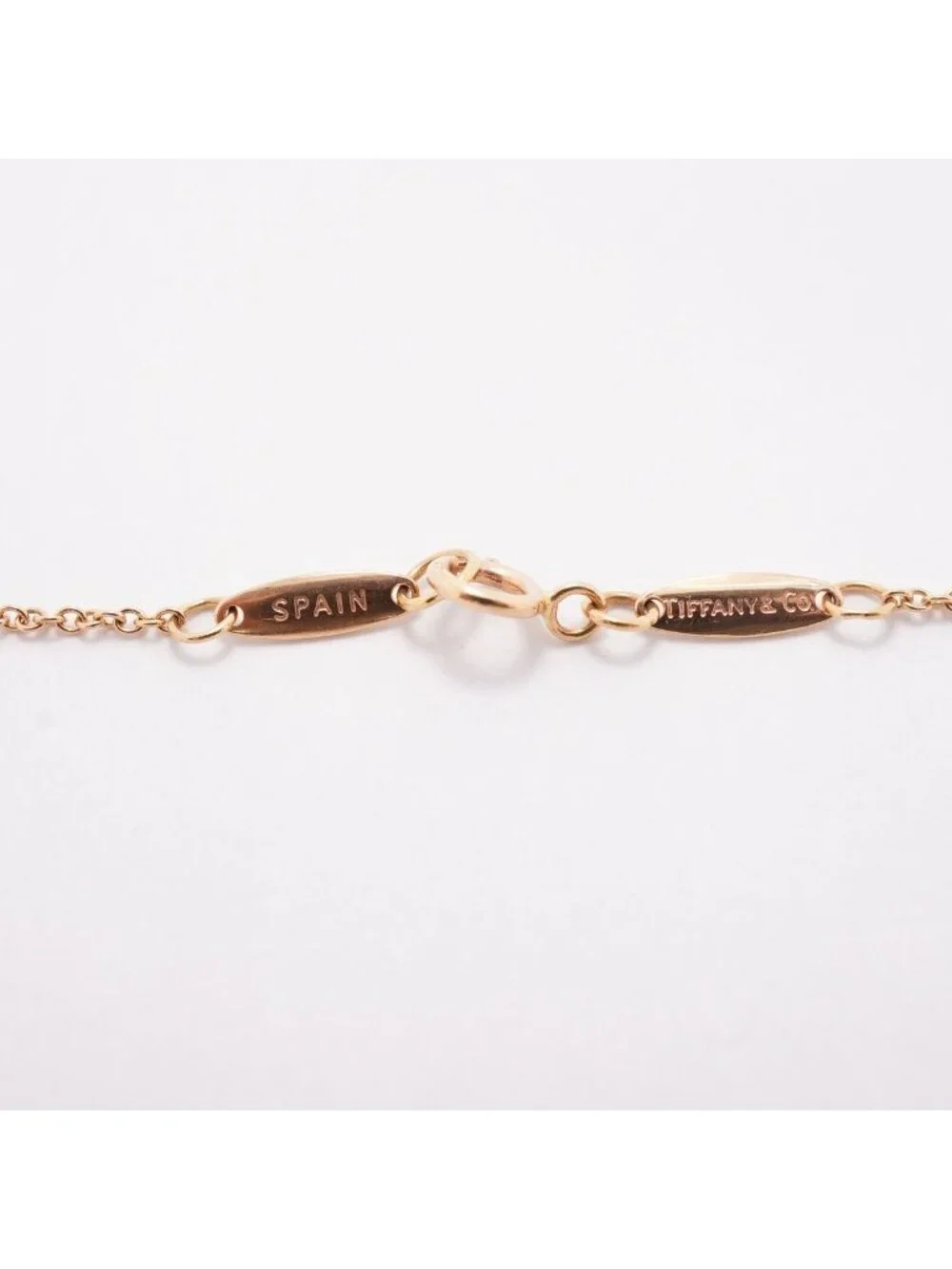 Tiffany & Co Necklace by the Yard 18k Pink Gold Diamond